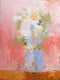 Original art for sale at UGallery.com | First Blush by Judy Mackey | $450 | oil painting | 16' h x 12' w | thumbnail 1