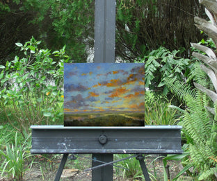 Sunset at the Fork by Gail Greene |  Context View of Artwork 