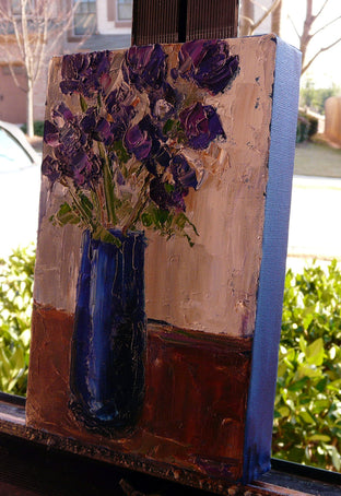 When Only Blue Will Do by Judy Mackey |  Context View of Artwork 