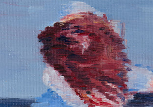 Girl Wearing Sandals at the Getty Center #4 by Warren Keating |   Closeup View of Artwork 