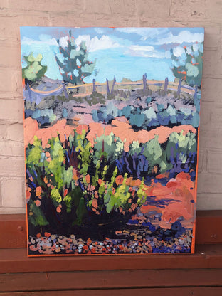 Albuquerque Desert by Tara Zalewsky-Nease |  Context View of Artwork 