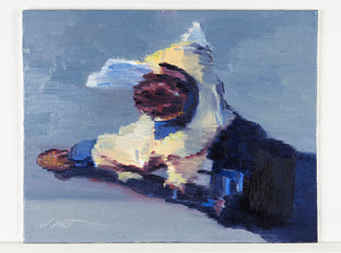 The Traveler In Paris #2 by Warren Keating |  Context View of Artwork 