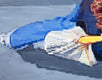 Original art for sale at UGallery.com | Parisian Woman with Large Canvas Bag by Warren Keating | $2,775 | oil painting | 36' h x 48' w | thumbnail 4