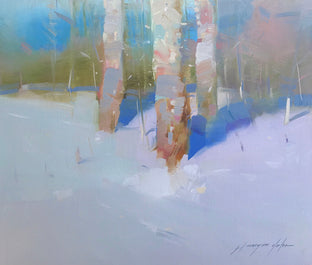 Birches Trees by Vahe Yeremyan |  Context View of Artwork 