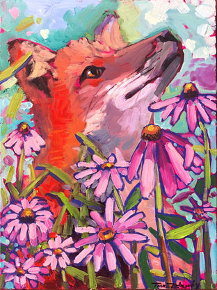 Flower Fox by Tara Zalewsky-Nease |  Artwork Main Image 