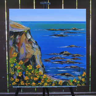 My Big Sur by Lisa Elley |  Context View of Artwork 