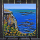 Original art for sale at UGallery.com | My Big Sur by Lisa Elley | $775 | oil painting | 24' h x 24' w | thumbnail 3