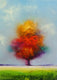 Original art for sale at UGallery.com | Tree #4 by George Peebles | $325 | oil painting | 16' h x 12' w | thumbnail 1