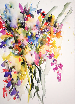 Spring Bouquet XIV by Karin Johannesson |  Context View of Artwork 