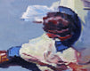 Original art for sale at UGallery.com | The Business Traveler in Paris Number Three by Warren Keating | $1,675 | oil painting | 18' h x 24' w | thumbnail 4