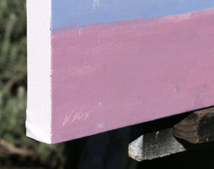 The Business Traveler in Paris Number Three by Warren Keating |  Side View of Artwork 