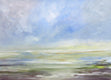 Original art for sale at UGallery.com | By the Beach by Jenn Williamson | $875 | acrylic painting | 22' h x 30' w | thumbnail 1