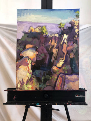 Jemez September by Tara Zalewsky-Nease |   Closeup View of Artwork 