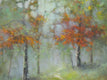 Original art for sale at UGallery.com | Hillside Rain by Gail Greene | $350 | oil painting | 12' h x 12' w | thumbnail 4