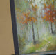 Original art for sale at UGallery.com | Hillside Rain by Gail Greene | $350 | oil painting | 12' h x 12' w | thumbnail 2