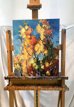 Bosque Autumn by Tara Zalewsky-Nease |  Context View of Artwork 