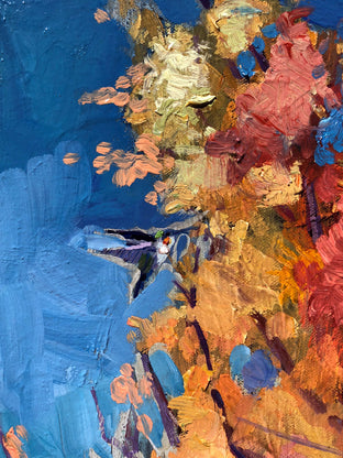 Bosque Autumn by Tara Zalewsky-Nease |   Closeup View of Artwork 