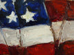 Original art for sale at UGallery.com | Furled by Judy Mackey | $250 | oil painting | 8' h x 8' w | thumbnail 4