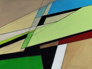Abstract Landscape #3 by Paul Kirley |  Side View of Artwork 