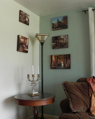 Cafe Bazar by Jonelle Summerfield |  Context View of Artwork 