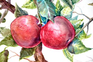 Apples on the Tree by Suren Nersisyan |   Closeup View of Artwork 