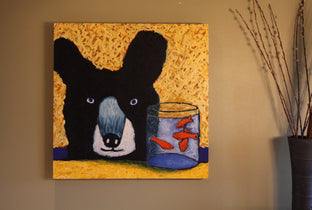 Bear with Goldfish by Jaime Ellsworth |  Context View of Artwork 