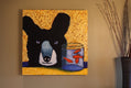 Original art for sale at UGallery.com | Bear with Goldfish by Jaime Ellsworth | $1,325 | oil painting | 30' h x 30' w | thumbnail 3