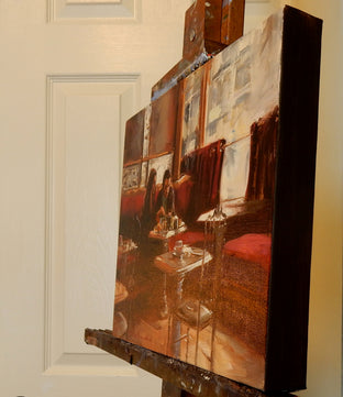 Breakfast by Jonelle Summerfield |  Side View of Artwork 