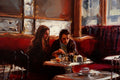 Original art for sale at UGallery.com | Breakfast by Jonelle Summerfield | $600 | oil painting | 11' h x 14' w | thumbnail 3
