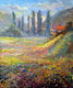 Original art for sale at UGallery.com | Poplars (morning) by Suren Nersisyan | $700 | oil painting | 27' h x 23' w | thumbnail 1