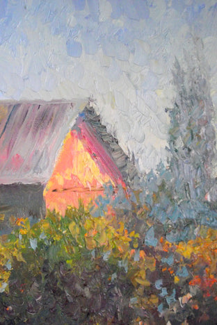 Farm in Fall by Suren Nersisyan |  Context View of Artwork 