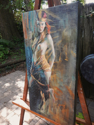 Of Darkness and Light by Patrick Soper |  Side View of Artwork 