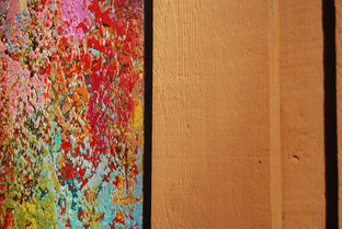 Morocco 7 by Janet Hamilton |  Side View of Artwork 