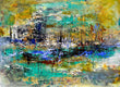 Original art for sale at UGallery.com | Harbor Bay by DL Watson | $675 | acrylic painting | 22' h x 30' w | thumbnail 1