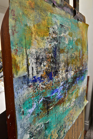 Harbor Bay by DL Watson |  Side View of Artwork 