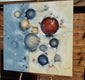 Original art for sale at UGallery.com | Deeper Shade of Summer by Cynthia Ligeros | $3,400 | oil painting | 40' h x 40' w | thumbnail 3