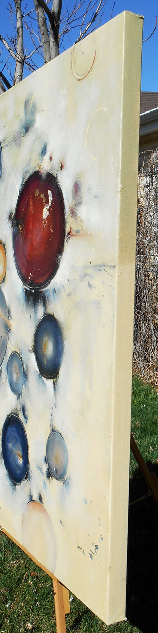 Deeper Shade of Summer by Cynthia Ligeros |  Side View of Artwork 