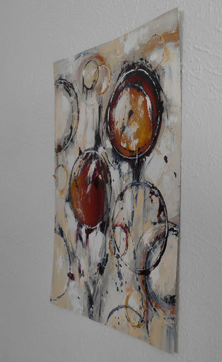 Distant Signs by Cynthia Ligeros |  Side View of Artwork 