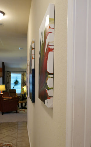 Fortitude II by Krispen Spencer |  Side View of Artwork 