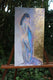Original art for sale at UGallery.com | French Braid by Patrick Soper | $1,150 | oil painting | 24' h x 12' w | thumbnail 3