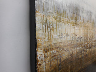 Gold Grass by Lisa Carney |  Side View of Artwork 