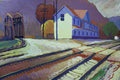 Original art for sale at UGallery.com | Approaching the Ferry by Robert Hofherr | $925 | acrylic painting | 24' h x 30' w | thumbnail 4