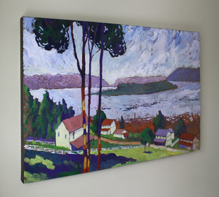 Banks of the Susquehanna by Robert Hofherr |  Context View of Artwork 