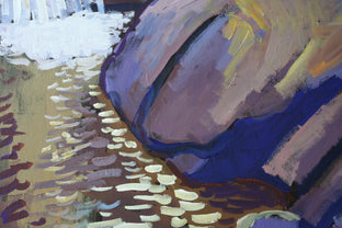 Falling Waters by Robert Hofherr |   Closeup View of Artwork 