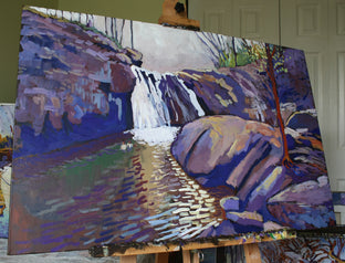 Falling Waters by Robert Hofherr |  Context View of Artwork 