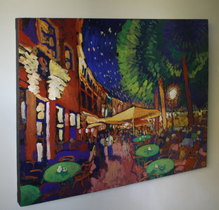 Night at the Café by Robert Hofherr |  Context View of Artwork 