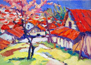 Red Roofs by Suren Nersisyan |  Artwork Main Image 