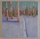 Original art for sale at UGallery.com | Winter Road by Vahe Yeremyan | $2,325 | oil painting | 30' h x 30' w | thumbnail 2