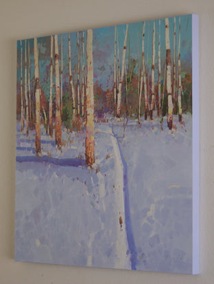 Winter Road by Vahe Yeremyan |  Context View of Artwork 