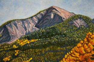 Fall in the La Sals by Crystal DiPietro |   Closeup View of Artwork 